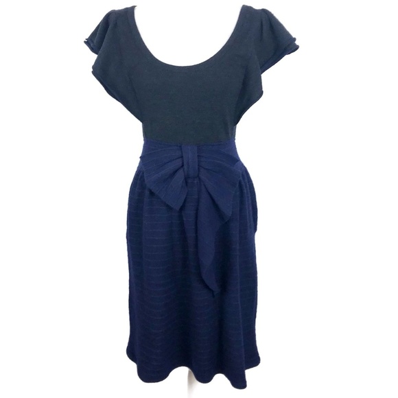 Anthropologie Dresses & Skirts - Anthropologie Moth Curtain Call Wool Blend Dress S